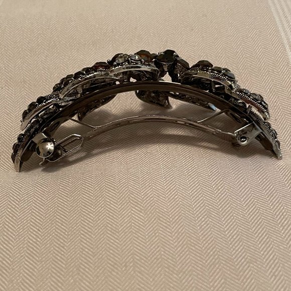 Vintage Barrette with Rhinestones